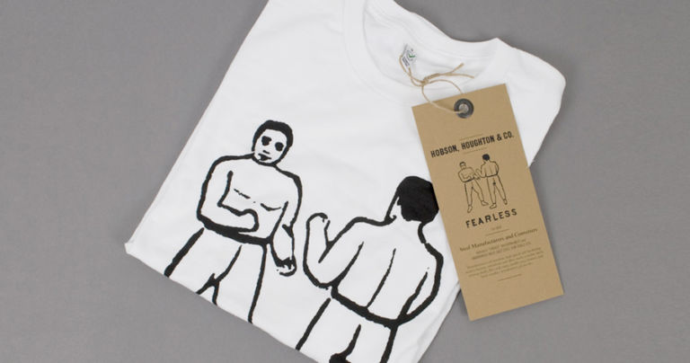 trademark fearless2 Vecchi marchi e nuovi prodotti: i mestieri di una volta ispirano il design contemporaneo. A Sheffield, in Inghilterra, Article Works recupera i loghi di aziende scomparse e ci fa delle t-shirt