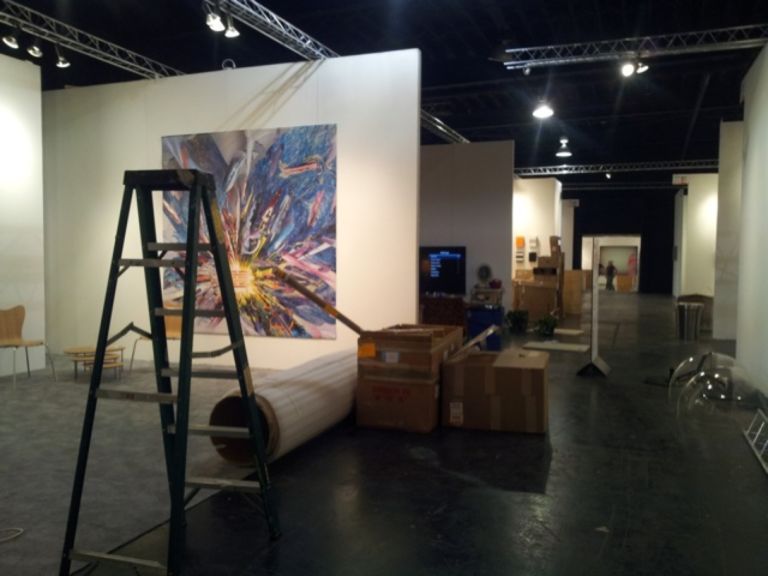 Pulse Miami il backstage 7 Miami Updates: ancora art people al lavoro. Il countdown per l’inaugurazione segna -1 giorno, ecco qualche foto da Pulse