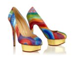 abstraction dolly2 723549 0x440 Edizione limitatissima, appeal indiscutibile. Le scarpe di Charlotte Olympia impazzano tra le signore trendy. E per la serie che omaggia la pittura contemporanea è subito boom