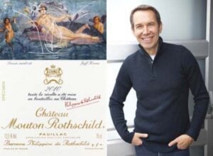 Vi piace lo Château Mouton Rothschild 2010? No, non il Bordeaux, ma l’etichetta che ha disegnato Jeff Koons: le immagini le vedete qui