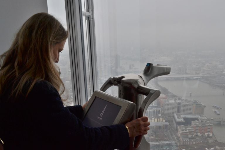 12.Un Tell scope.Ph MCGiusti Una scheggia nel cielo di Londra. Apre The View from the Shard