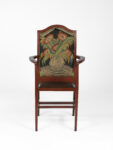 13 Fry Gill Bell attr 1913 Chair with embroidered seatback La Britannia fra le due guerre. Secondo Lea Vergine