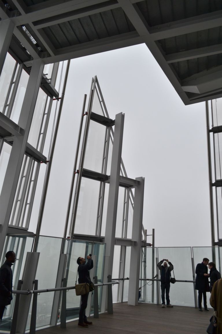 19.72°piano Shard openair.Ph MCGiusti e1357906471829 Una scheggia nel cielo di Londra. Apre The View from the Shard