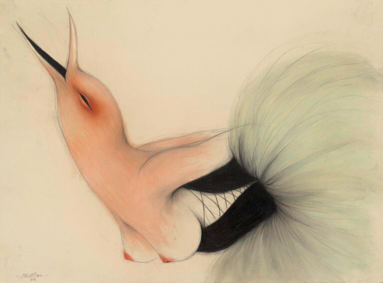 3. Dancing Bird yellow Miss Van, la regina del Pop Surrealism