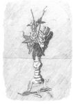 5. Estorick Morandi Budding Roses in a Vase Morandi l’incisore. A Londra