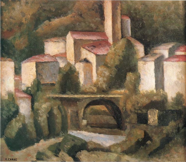 Carlo Carrà San Giacomo di Varallo Le metamorfosi di Carlo Carrà