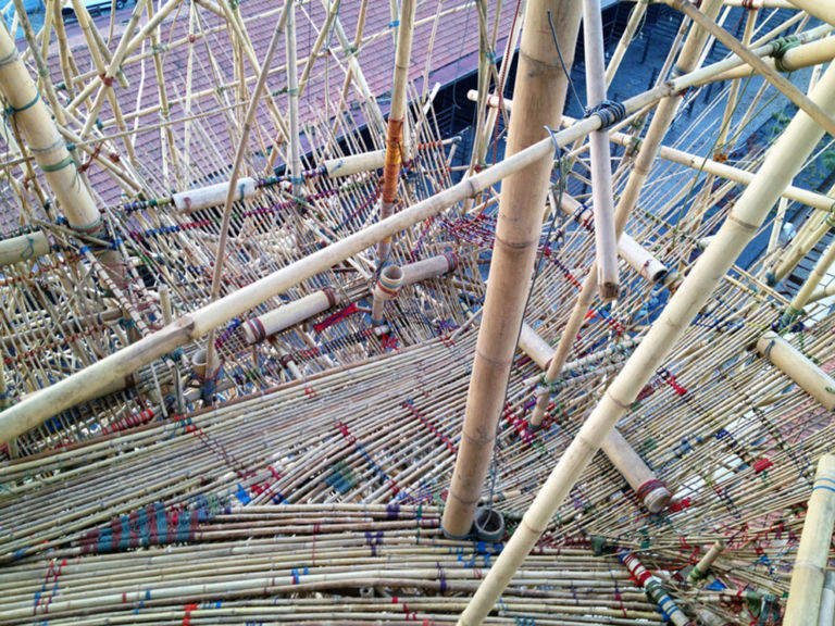 Doug e Mike Starn Big Bambú MACRO Testaccio Roma 2012 14 Big Bambù. Spicchi di Roma da un universo casuale