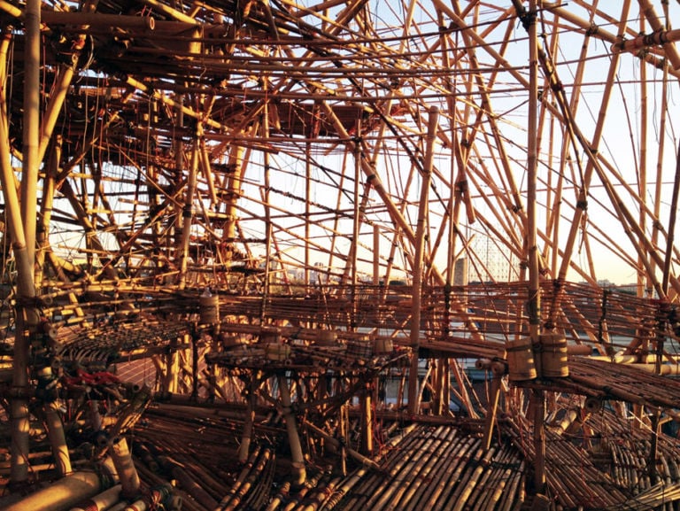 Doug e Mike Starn Big Bambú MACRO Testaccio Roma 2012 6 Big Bambù. Spicchi di Roma da un universo casuale