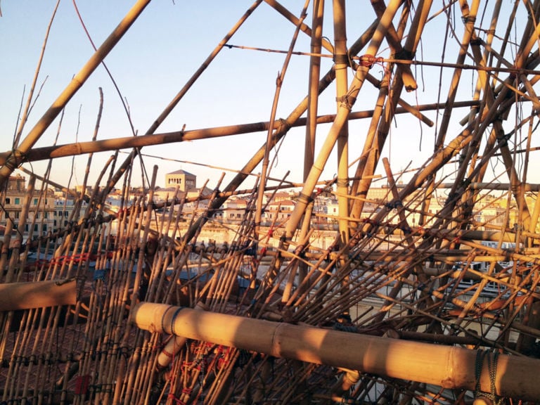 Doug e Mike Starn Big Bambú MACRO Testaccio Roma 2012 7 Big Bambù. Spicchi di Roma da un universo casuale