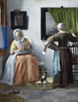 Gabriel Metsu A Woman Reading 16641666 ca. Olio su tavola 52.5 x 40.2 cm National Gallery of Ireland Dublino Ripensando Vermeer