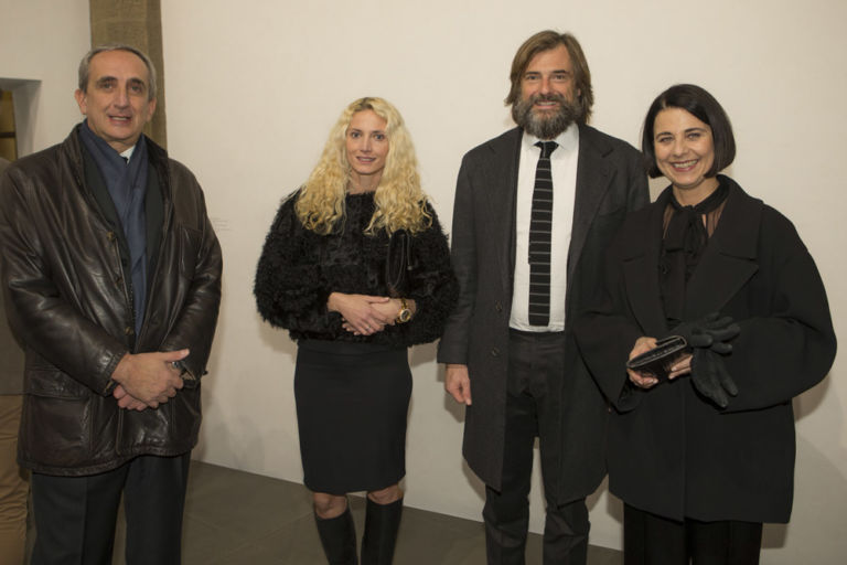 Giorgio Van Straten Andrea Cavicchi e moglie Stefania Ippoliti foto A. Moggi E a Firenze per Pitti Uomo 83 si vede anche Cindy Sherman. Con i suoi lavori giovanili, per la nuova mostra al Gucci Museo: ecco la fotogallery dell’opening