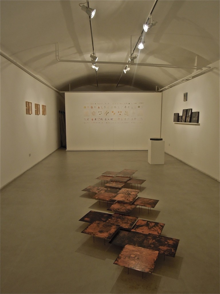 Memorie veduta della mostra presso Whitelabs Milano 2012 Memorie, al plurale