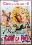 Mimmo Rotella Marilyn La magnifica preda Decollage su tela cm Art & Co numero quattro. Inaugura a Caserta il nuovo spazio del network già presente a Lecce, Milano, Parma: debutto con un ampio progetto dedicato a Marilyn a 50 anni dalla scomparsa