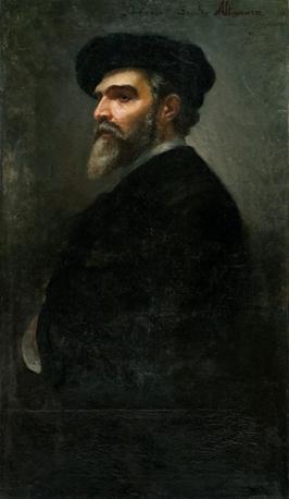 Francesco Saverio Altamura, Autoritratto, 1870. Foggia, Museo Civico
