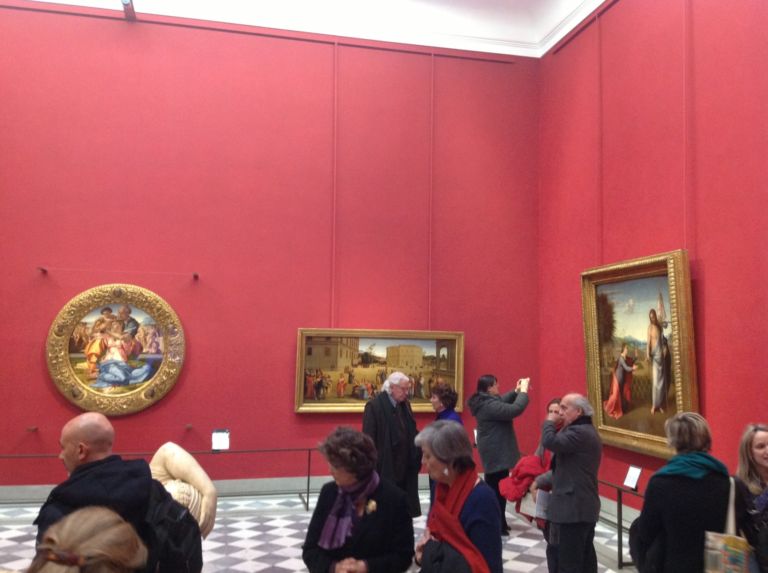 image0033 Merito alla generosità degli Amici degli Uffizi. Il Museo fiorentino presenta la sala Michelangelo dopo un restyling da 130.000 euro. Un gioiello rosso, donato alla città
