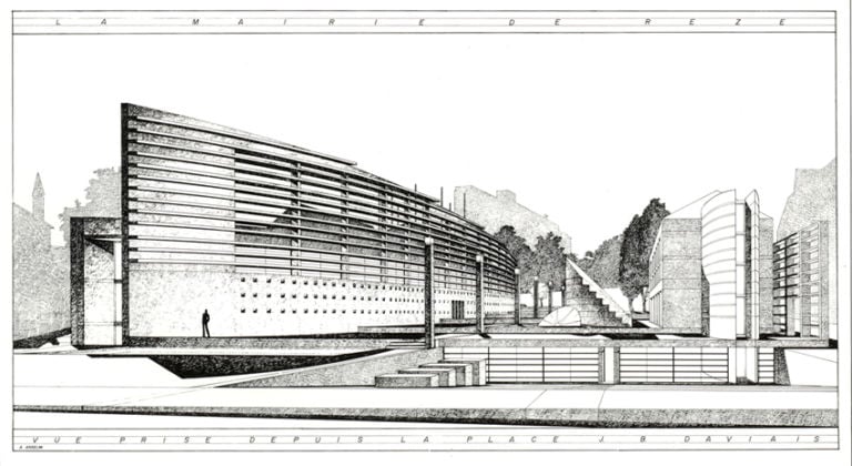 Alessandro Anselmi, Municipio, Rezé-les-Nantes (Francia), 1986 - 1990