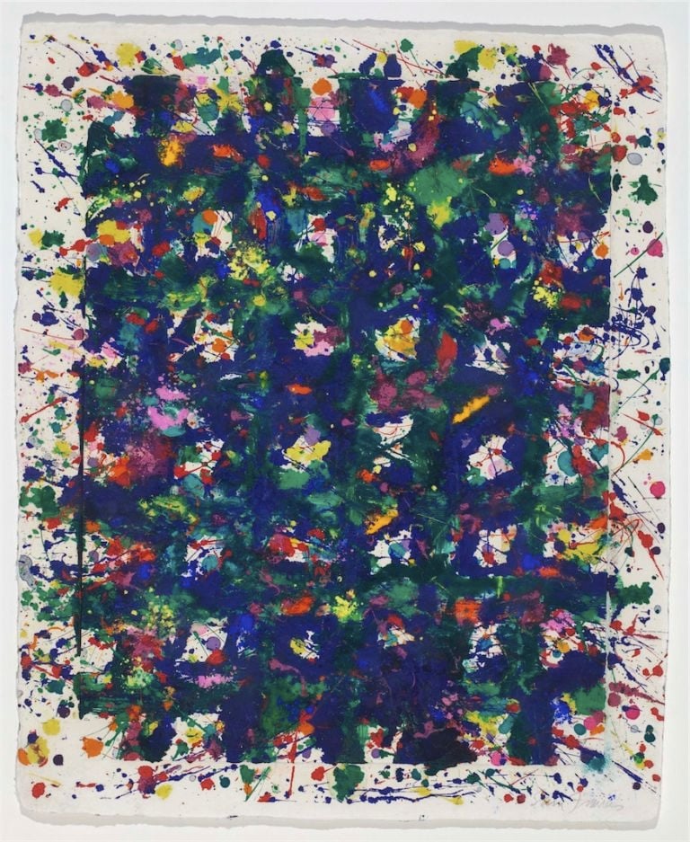 7 Sam Francis monotipo © Courtesy Galleria dArte Maggiore G.A.M. Bologna Italy Il senso di Sam Francis per il colore