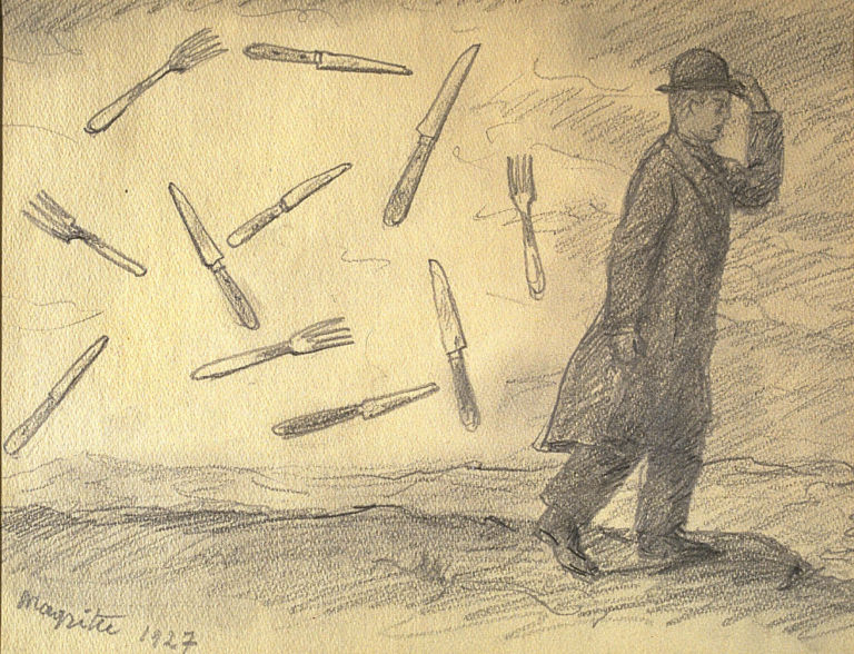 7. Magritte La Tempete Il disegno, che profondità