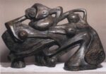 AndrèMasson Duo amoroso 1939 bronzo cm 55x84 Collezione privata Roma Tra normalità e follia. Boderline, al Mar di Ravenna