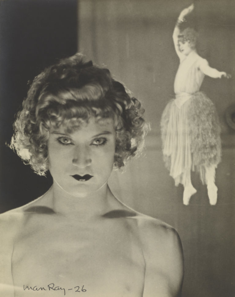 Barbette double exposure I mille volti di Man Ray