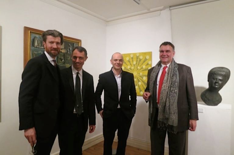 Gary Waterston Gagosian Gallery London Pier Paolo Pancotto Alberto Di Fabio Robin Vousden Gagosian Gallery Londra Il microcosmo di Alberto di Fabio. Personale londinese alla Estorick Collection: dalla galassia Gagosian a Jenny Saville, ecco chiccera all’opening