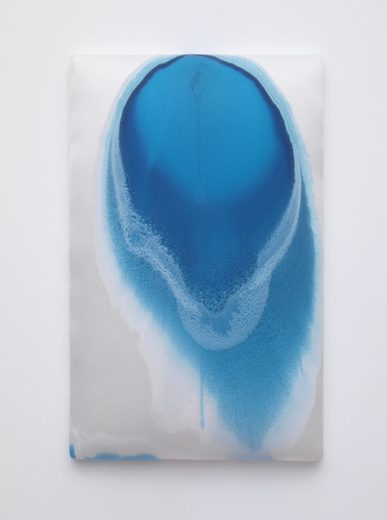 Giovanni Rizzoli Tempo 2012 64 x 40 cm Federico Luger Milano Giovanni Rizzoli: dipingere con una flebo