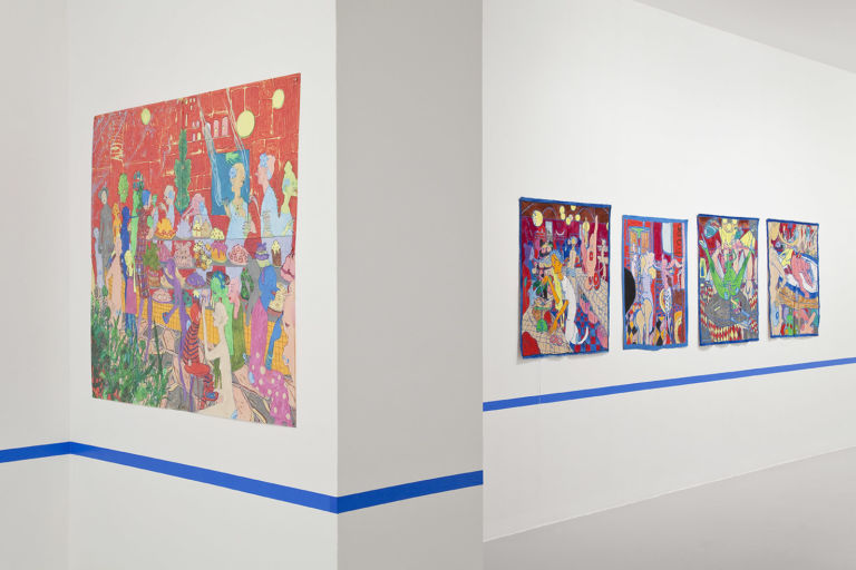 Installation View 2 Le traiettorie perverse di Dasha Shishkin