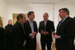 Jenny Saville Nicola del Roscio Mario Codognato BlainSouthern Gallery London Alberto Di Fabio e Marc Urban Hostier Il microcosmo di Alberto di Fabio. Personale londinese alla Estorick Collection: dalla galassia Gagosian a Jenny Saville, ecco chiccera all’opening