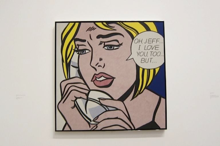 Oh Jeff…I love you Too…but… 1964 oil and magma on canvas collection Simonyi La più grande mostra di sempre. La Tate Modern ruba agli Usa la glorificazione di Roy Lichtenstein, noi in anteprima vi regaliamo foto e video…