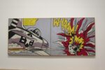 Whaam1963 Acrylic paint and oil paint on canvas Tate purchased 1966 La più grande mostra di sempre. La Tate Modern ruba agli Usa la glorificazione di Roy Lichtenstein, noi in anteprima vi regaliamo foto e video…