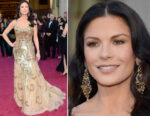 oscars catherine zeta jones La notte magica di Hollywood. Trionfo del cinema e delle passerelle vip. Carrellata di star e di super griffe. Ma è Michelle Obama la più bella del reame