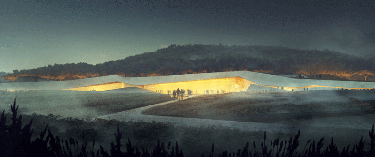 © snohetta 2 Un nuovo museo per scoprire le grotte di Lascaux, in Francia. Lo studio norvegese Snøhetta progetta un visitor center per il tempio dei graffiti paleolitici