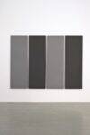 AC 2000 painting in 2 greys 4 parts 1575x159cm B copia “Come quando si pittura una porta”. Alan Charlton a Napoli