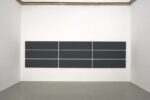 AC 2006 grid painting 3x3 9rectangles 1575x159cm copia “Come quando si pittura una porta”. Alan Charlton a Napoli