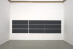 AC 2006 grid painting 3x3 9rectangles 1575x159cm copia “Come quando si pittura una porta”. Alan Charlton a Napoli