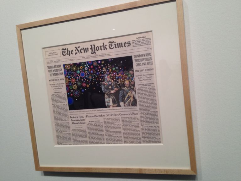 ADAA Art Show New York 2013 Fred Tomaselli New York Updates: da Egon Schiele a Louise Lawler, parata di big alla fiera ADAA Art Show. Grandi gallerie fanno salotto al Park Avenue Armory, qui le immagini