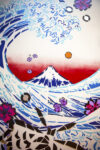 AIKO Sunrise DETAIL6 Dagli Ukiyo-e alla Street Art. La Grande Mela e l’Edo Pop