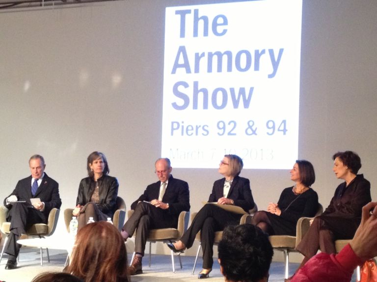 Armory Show 2013 New York 7 New York Updates: con un pensiero a Picasso e Duchamp, l’Armory Show soffia cento candeline. Prime sensazioni? Atmosfera un po’ dimessa, ecco il primo fotoreport