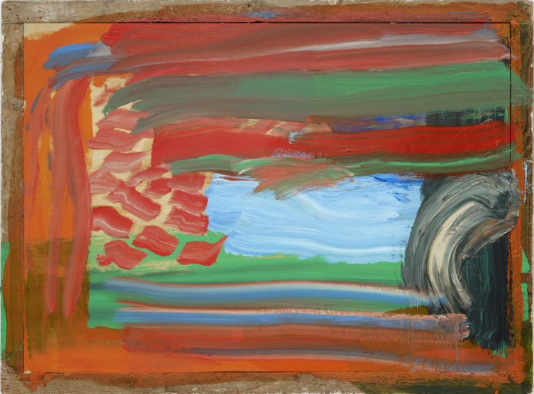 HODGK 2012.0012 Wet Evening L’astrattismo ragionato di Howard Hodgkin