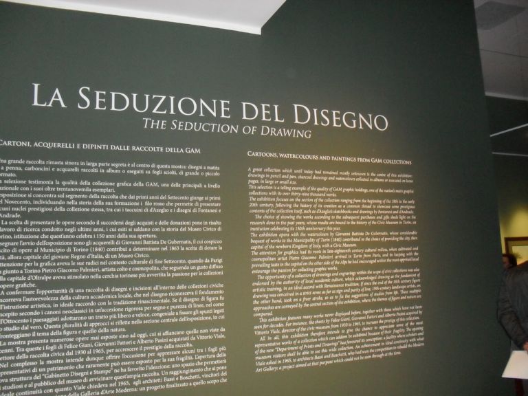La seduzione del disegno4 Come nasce una collezione. Con una mostra a tema si inaugura il Gabinetto Disegni e Stampe della GAM di Torino. Celebrando i 150 anni del museo civico torinese