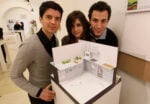 Luca Zuliani Eleonora Fiore e Marco Mignone con progetto Ecodomestic Appliances Ventimila euro per l’abitazione del futuro. Il Lucky Strike Talented Designer Award premia il progetto ecoenergetico di tre studenti del Politecnico di Torino