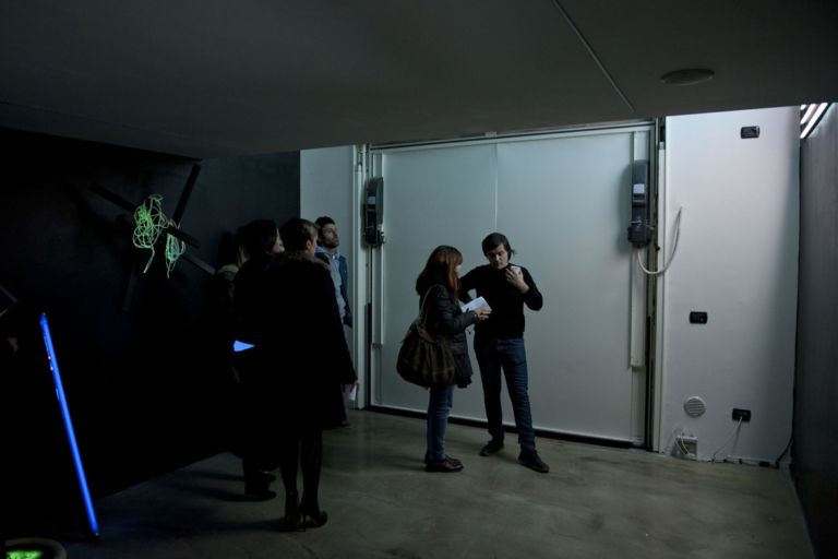 Lumen RAY veduta della mostra presso Jerome Zodo Milano 2013 1 Luci e ombre da Jerome Zodo