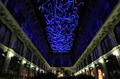 Marco Gastini - Luci d'Artista 2009, Torino, Galleria Subalpina