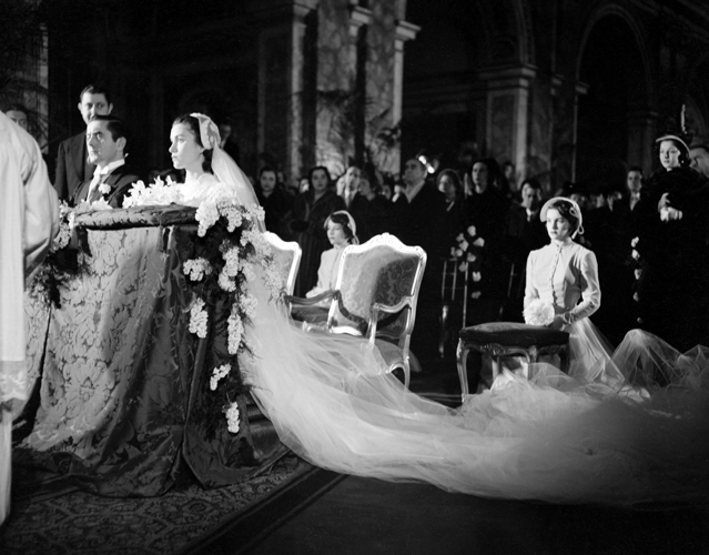 1949 – Linda Christian e Tyron Power nel giorno del loro matrimonio, a Roma  | Artribune