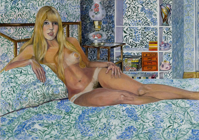 Felicity Rainnie Reclining 1972 Femministe dimenticate. Sylvia Sleigh a Liverpool