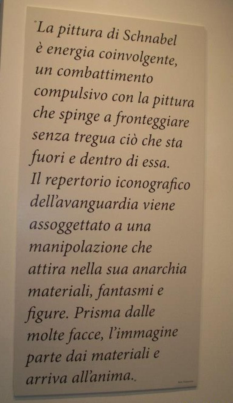 Julian Schnabel Ciac Foligno foto Ruggero Andreocci Lattanzi 12 Vent’anni di Julian Schnabel. Al Ciac di Foligno quattordici opere di grandi dimensioni del “transavanguardista” USA, ecco le immagini dell’opening