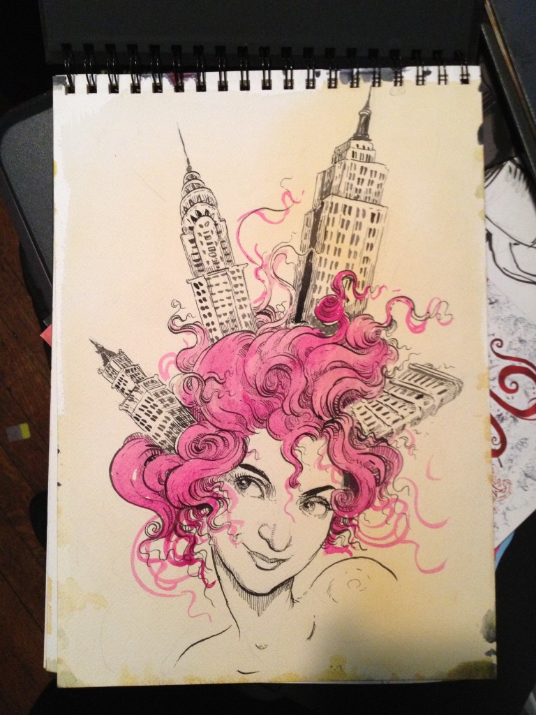 Mollysketchbook9 e1364896240492 Occupy Wall Street. Secondo Molly Crabapple