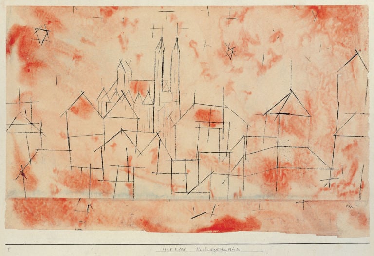 Paul Klee Stadt mit gotischem MÅnster 1925 Klee e Melotti, concerto a due voci