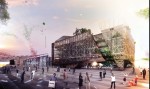 Un rendering del progetto del Padiglione Italia Nemesi&Partners, Proger e BMS Progetti. Tre studi per il progetto del Padiglione Italia all’Expo 2015, da fare in meno di due anni: ecco i primi rendering