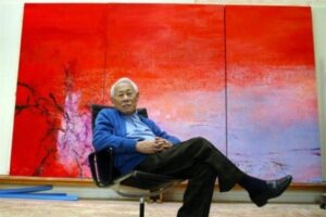Morto in Svizzera a 93 anni l’artista franco-cinese Zao Wou-Ki. Spiritualità orientale, modernismo parigino: era uno dei big dei mercati dell’arte mondiale